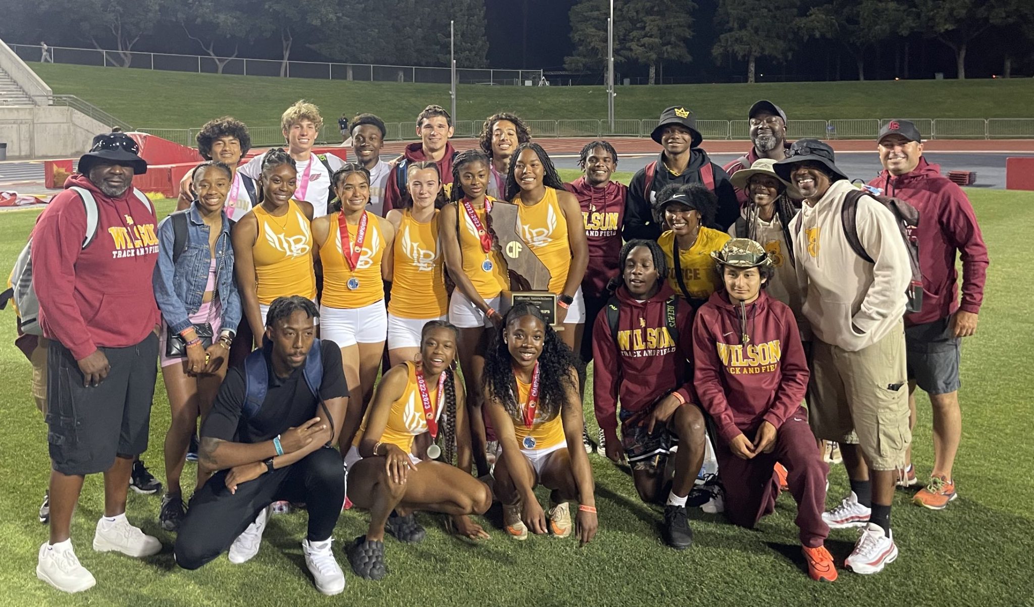 CIF State Track: Wilson Girls Capture Historic State Championship ...