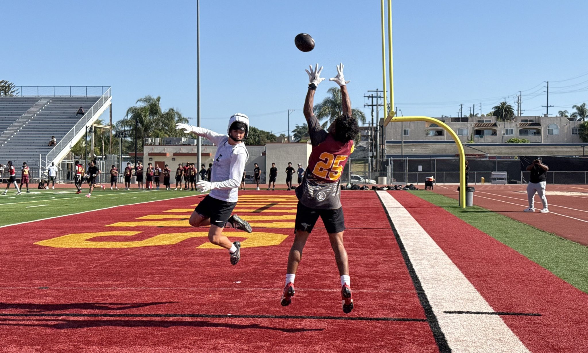 Wilson Football Hosts College Showcase