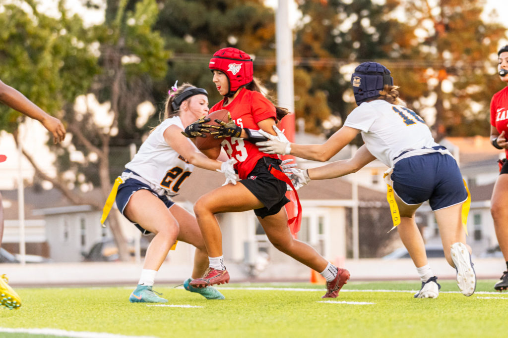 Millikan vs lakewood flagfootball 00506
