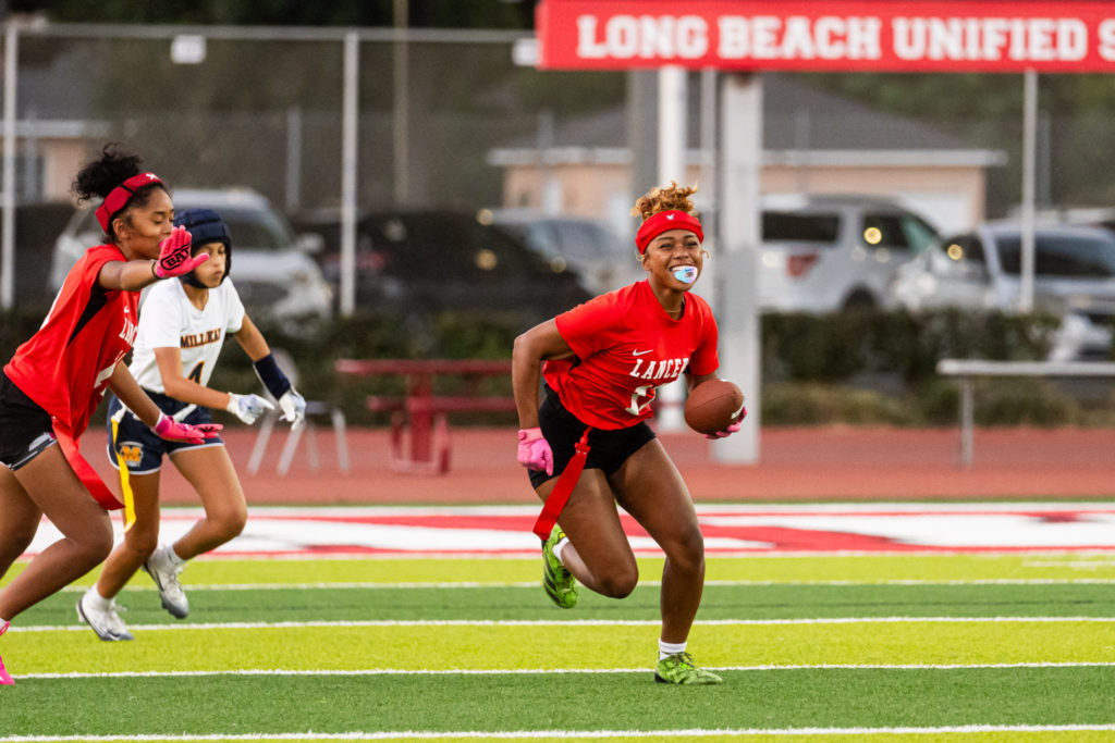 Millikan vs lakewood flagfootball 00789