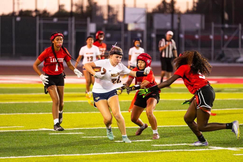 Millikan vs lakewood flagfootball 01625