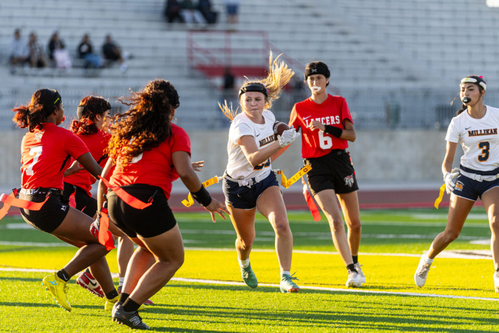 Millikan vs lakewood flagfootball 08774