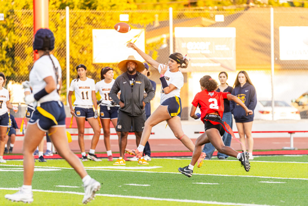 Millikan vs lakewood flagfootball 09765