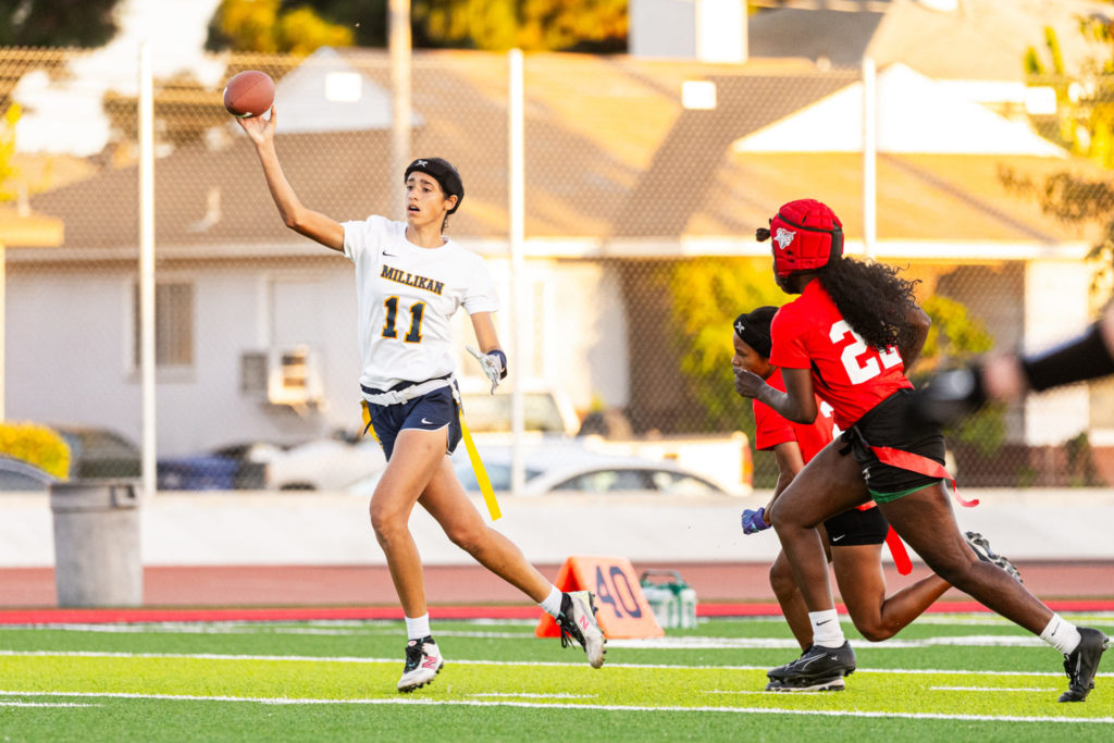 Millikan vs lakewood flagfootball 09778