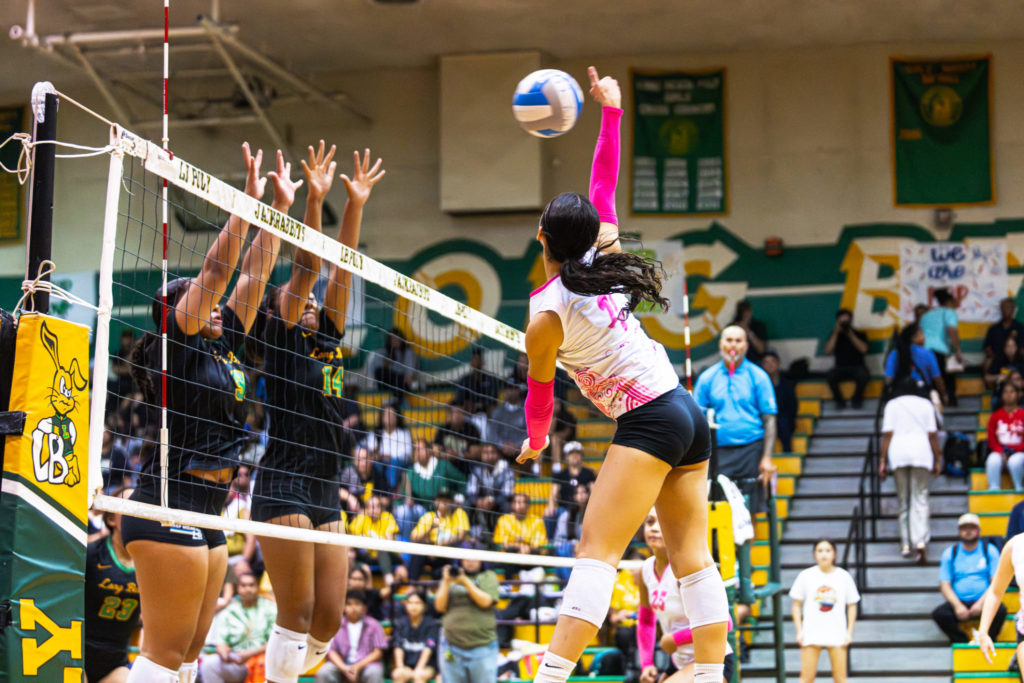 Millikan vs poly girls volleyball 01813