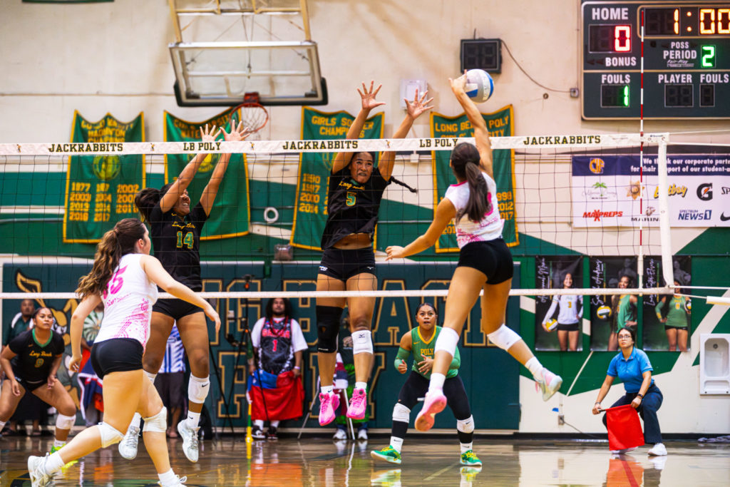 Millikan vs poly girls volleyball 02170