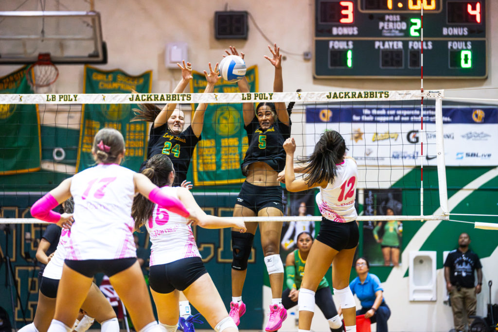 Millikan vs poly girls volleyball 02268