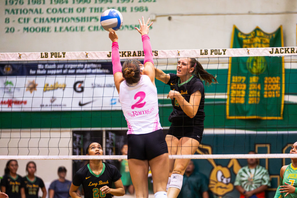 Millikan vs poly girls volleyball 02274