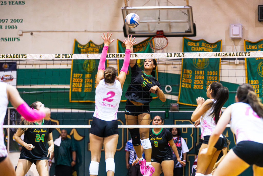 Millikan vs poly girls volleyball 02335