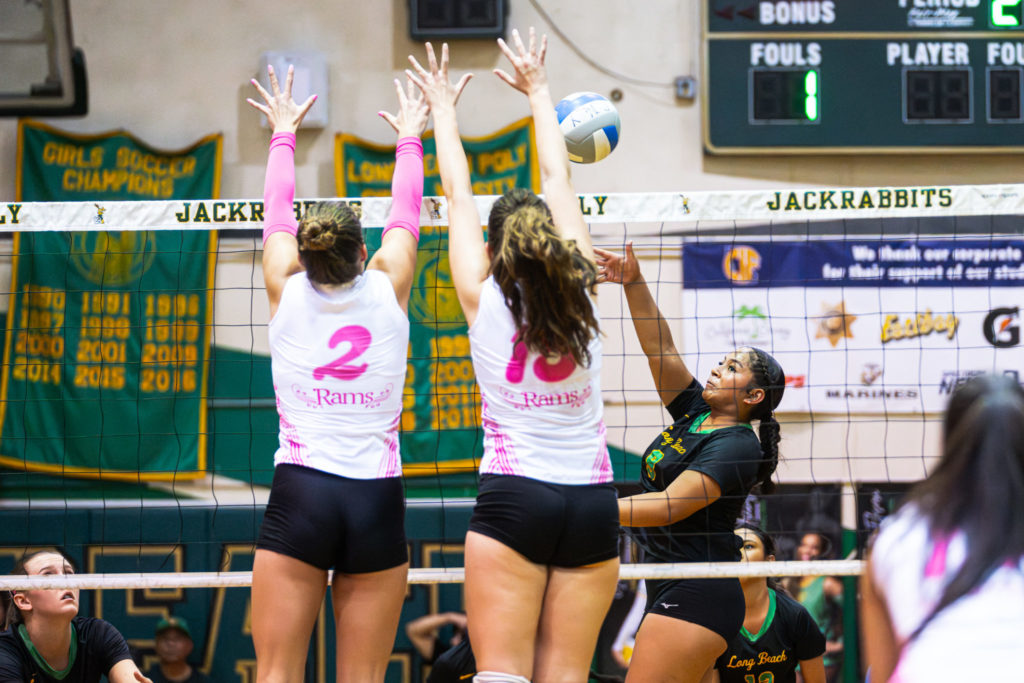 Millikan vs poly girls volleyball 02418