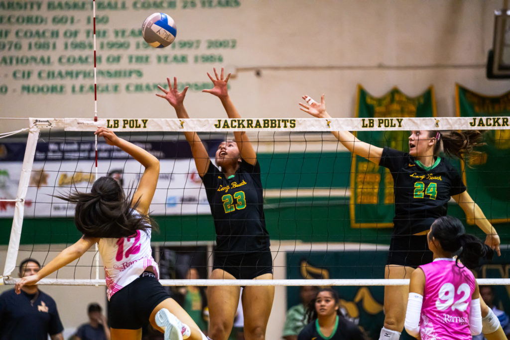 Millikan vs poly girls volleyball 02746