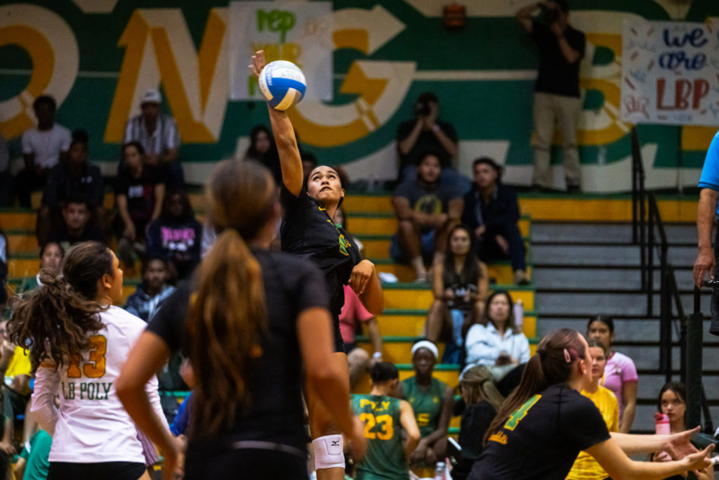 Millikan vs poly girls volleyball 03143