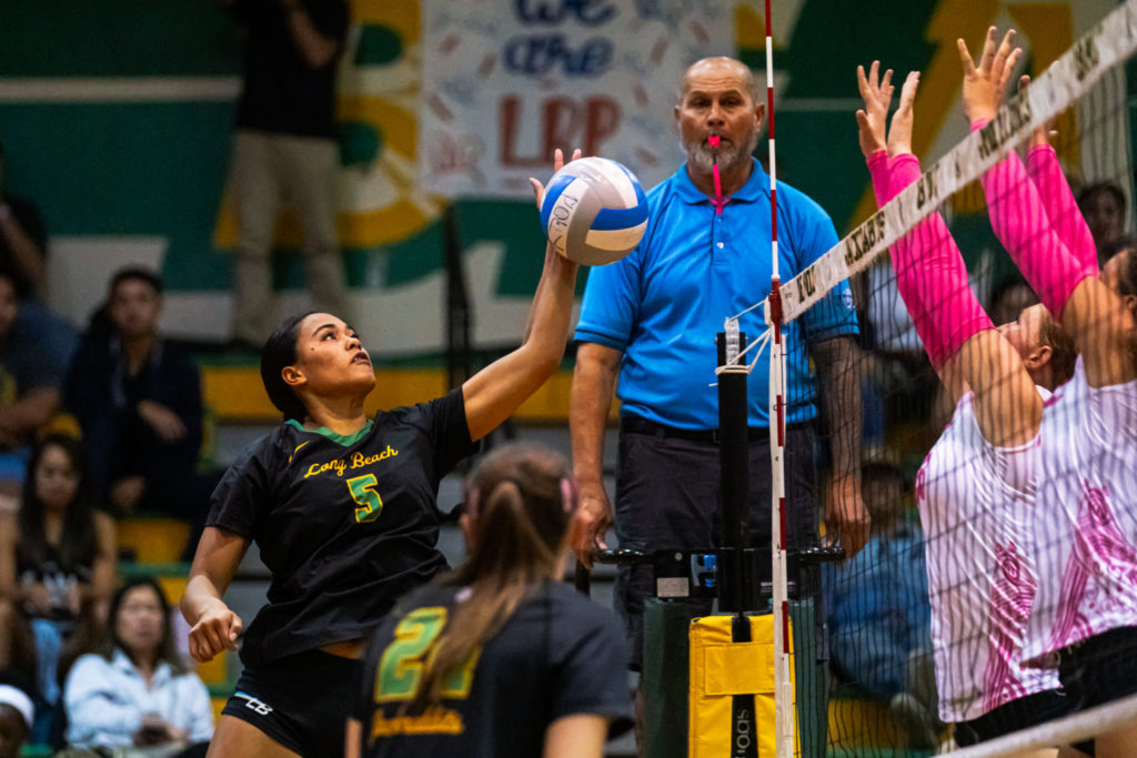 Millikan vs poly girls volleyball 03175