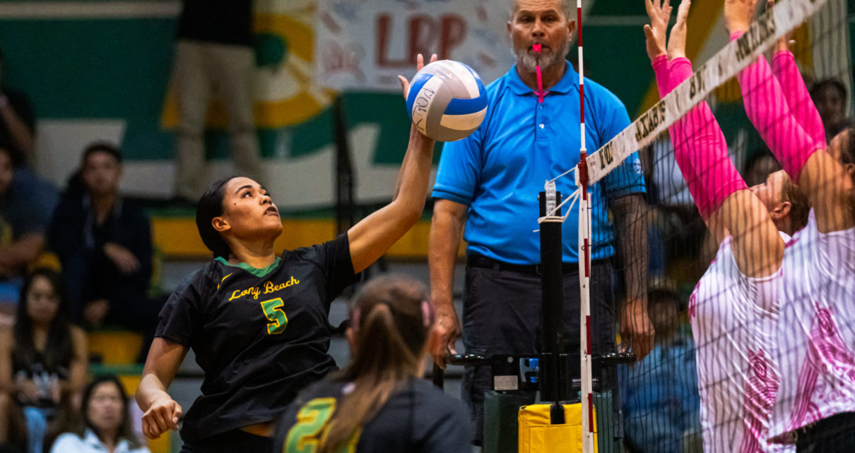 Millikan vs poly girls volleyball 03175