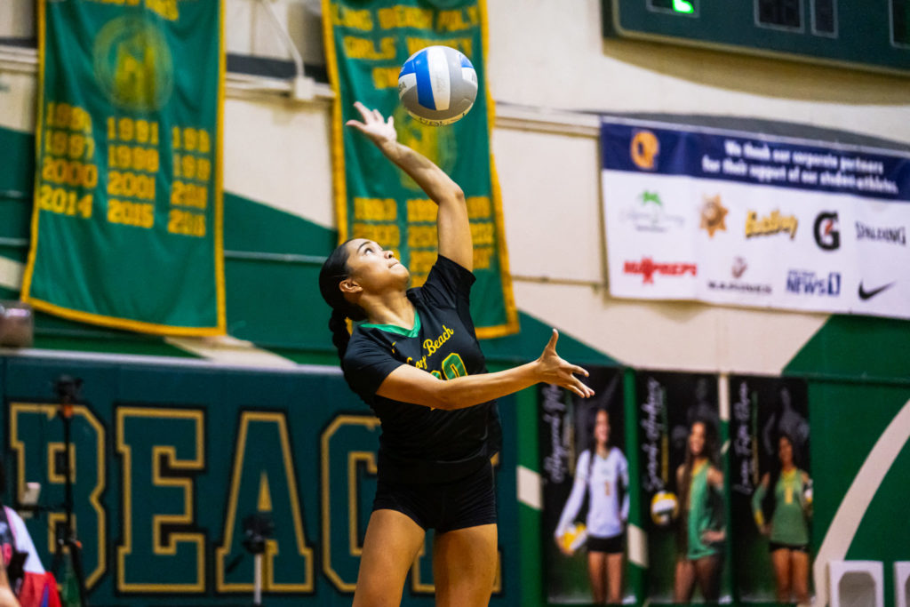 Millikan vs poly girls volleyball 03189
