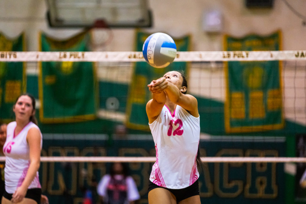 Millikan vs poly girls volleyball 03511