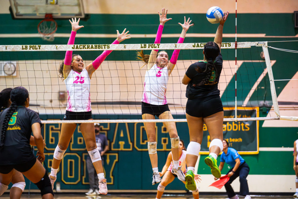 Millikan vs poly girls volleyball 03833