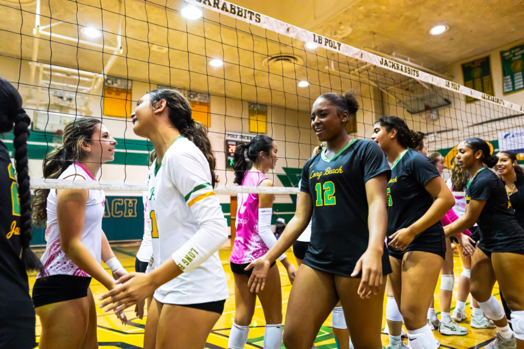 Millikan vs poly girls volleyball 03996