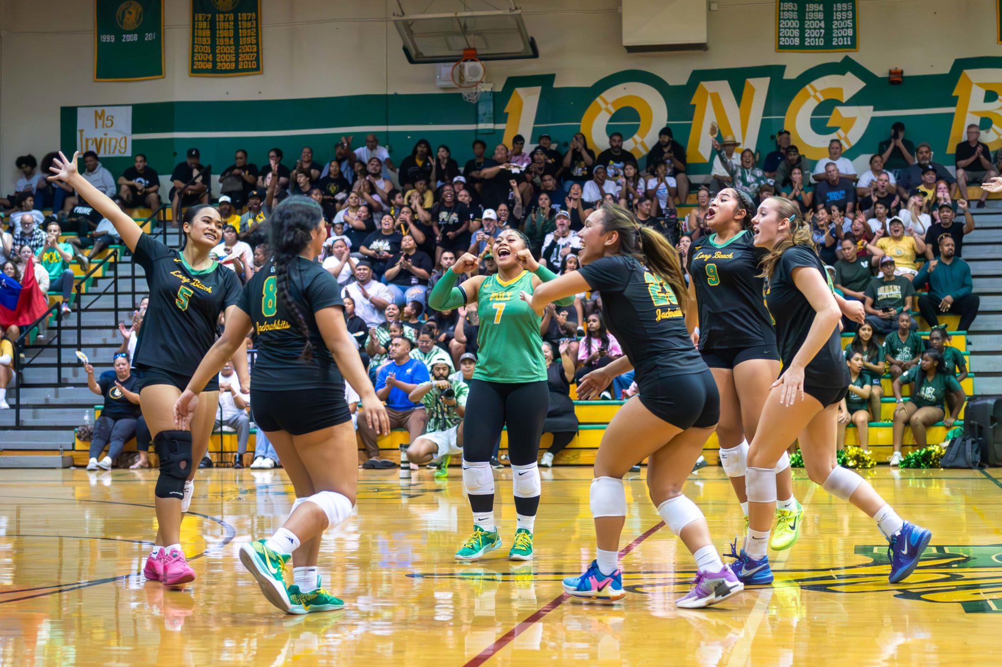 CIF Girls’ Volleyball: Long Beach Poly Serves Past San Marcos – The562.org