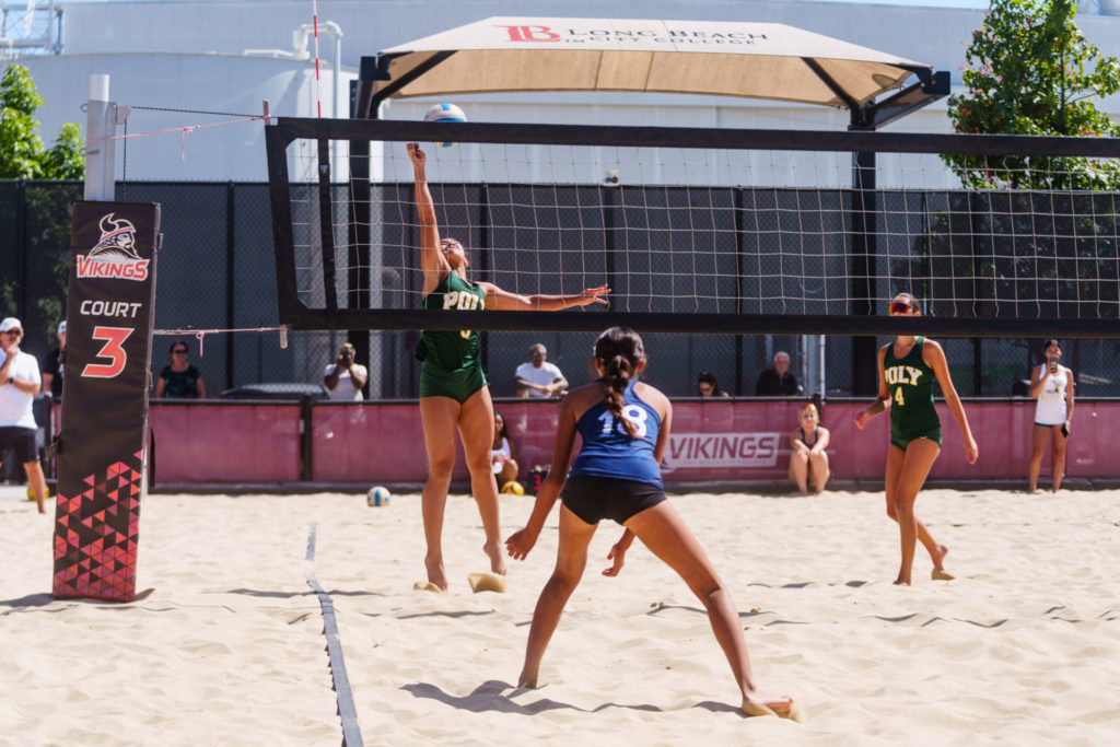 MillikanvsLBpolybeachvolleyball