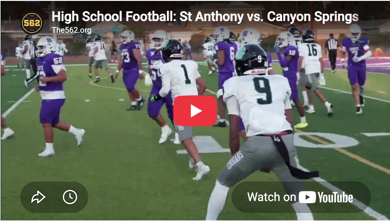 VIDEO: St. Anthony Vs. Canyon Springs, Football