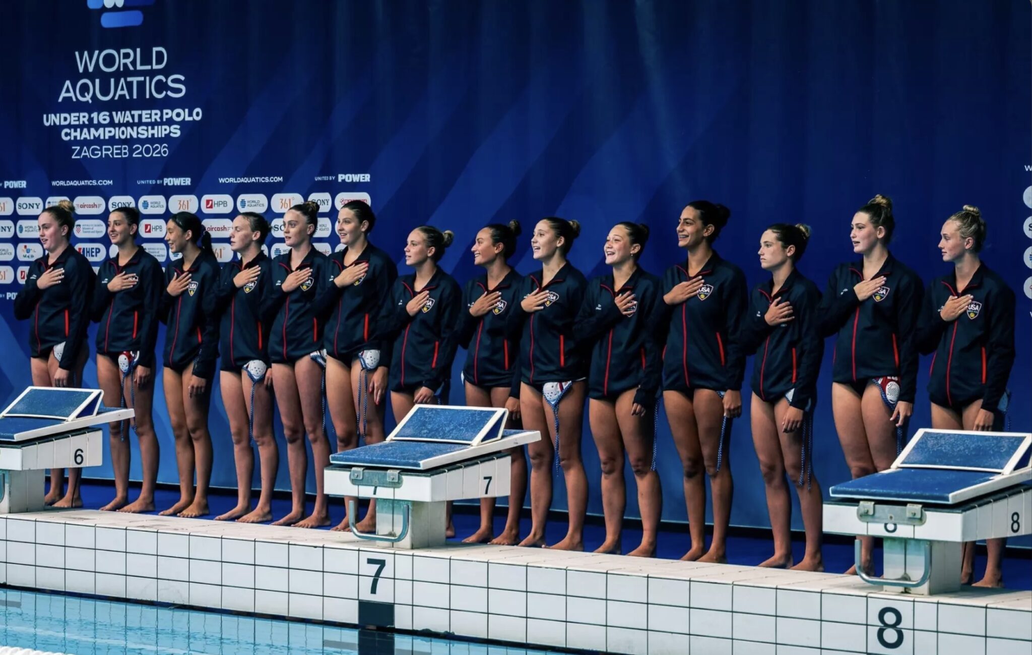 USA Water Polo Youth National Team Takes Fifth at World Cup
